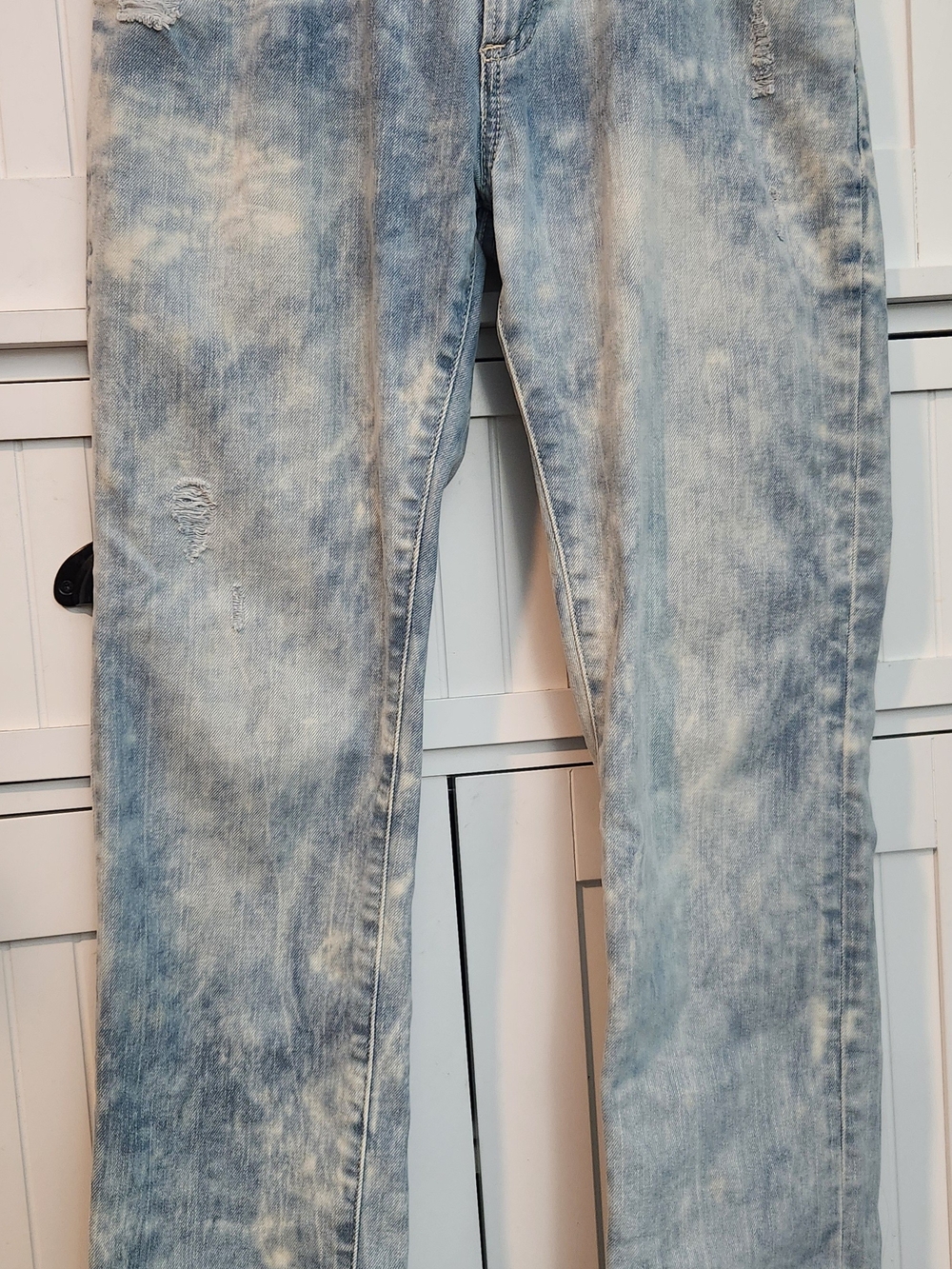 GAP Boy's Light Acid Wash Straight Jeans - Blue